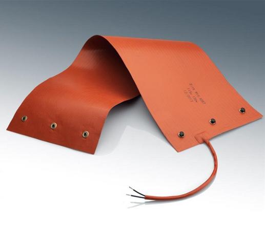 Silicone Rubber Heater Mats, Standard Sizes, Custom Design